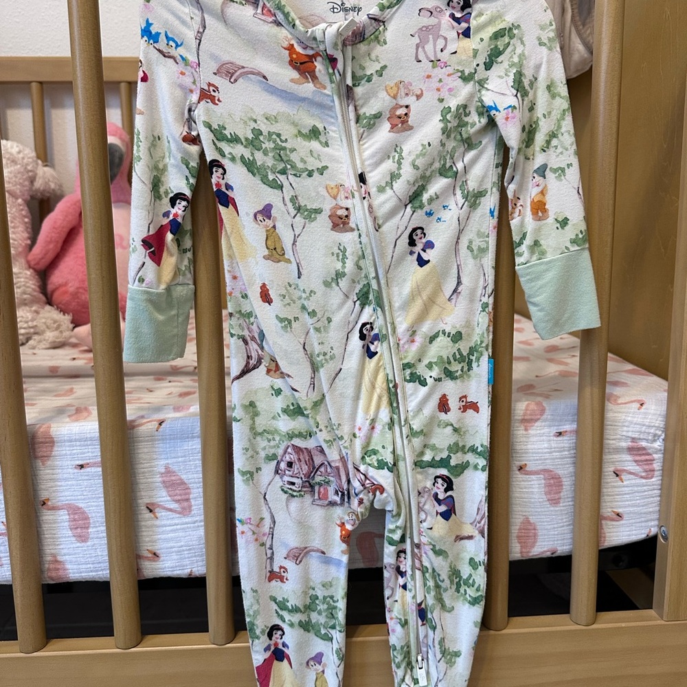 Posh Peanut Disney Princess Snow White One Piece pajamas